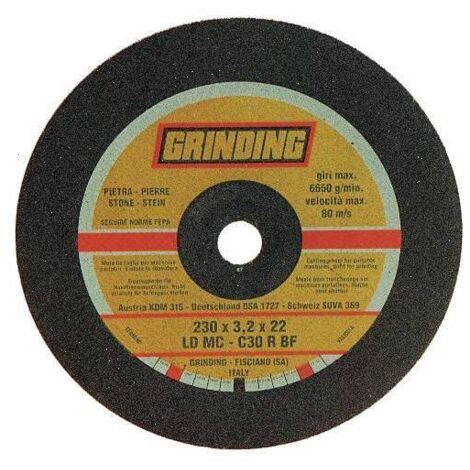 Grinding Disco Per Marmo D 230X3,2 Mm Ldmc - 25 Pz