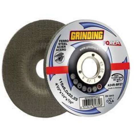 GRINDING FORZA DISCO DA SBAVO FERRO 115X6,0 - 10 pezzi