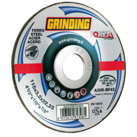 GRINDING FORZA DISCO FERRO PIANO 115X3,2  25 PZ