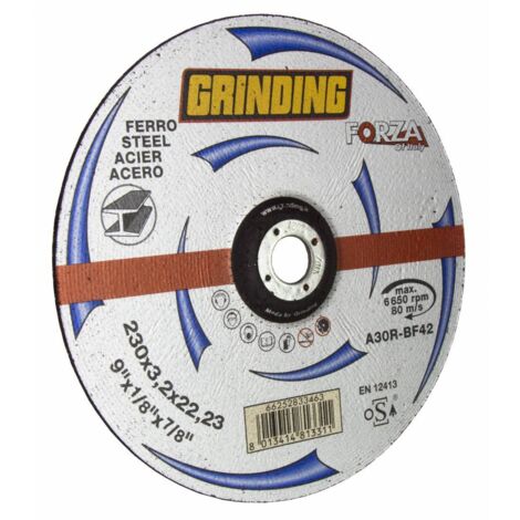 Grinding Forza Disco Per Ferro D 230X3,2 Mm - 25 Pz
