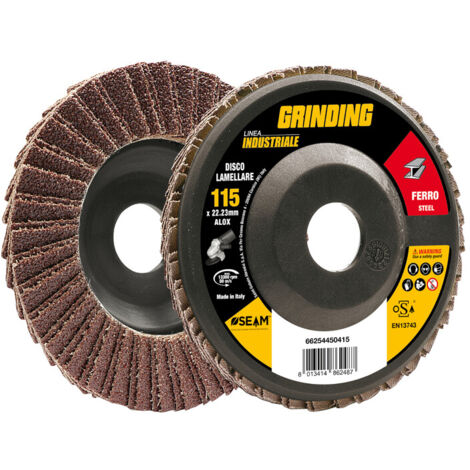 GRINDING INDUSTRIALE DISCO LAMELL ALOX 115 GR 80- 10,0 pz