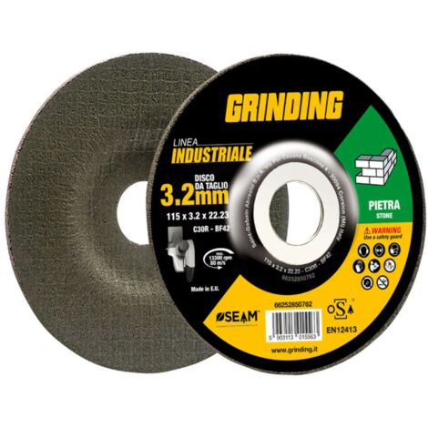 GRINDING INDUSTRIALE DISCO PIETRA DEPRES 115X3,2 - 5 pezzi