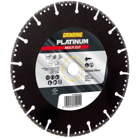 GRINDING PLATINUM DISCO DIAMAN. MULTICUT 230X3,1