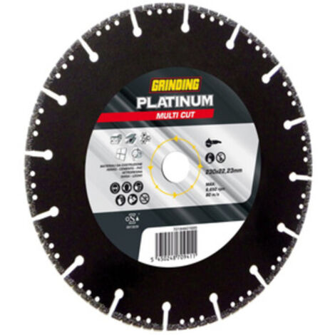 GRINDING PLATINUM DISCO DIAMAN. MULTICUT 230X3,1- SAINT GOBAIN ABRASIVI- 1,0 pz
