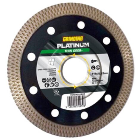GRINDING PLATINUM DISCO DIAMAN. THIN GRES 115X1,4