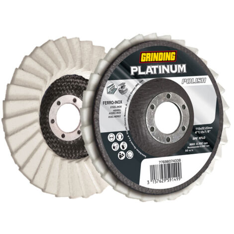 GRINDING PLATINUM POLISH DISCO COTONE 115X22- 10,0 pz