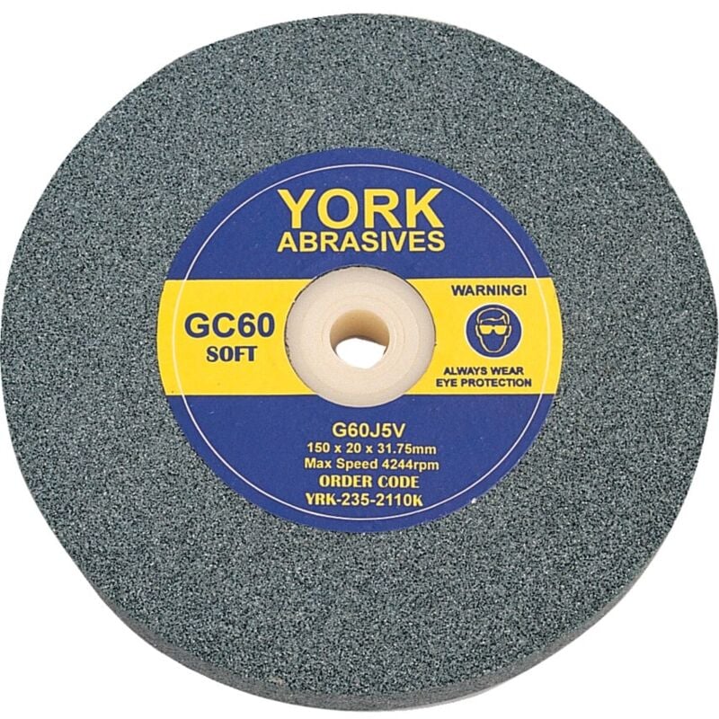 York - Grinding Wheel 8'X3/4'X1.1/4' A36 Hard v