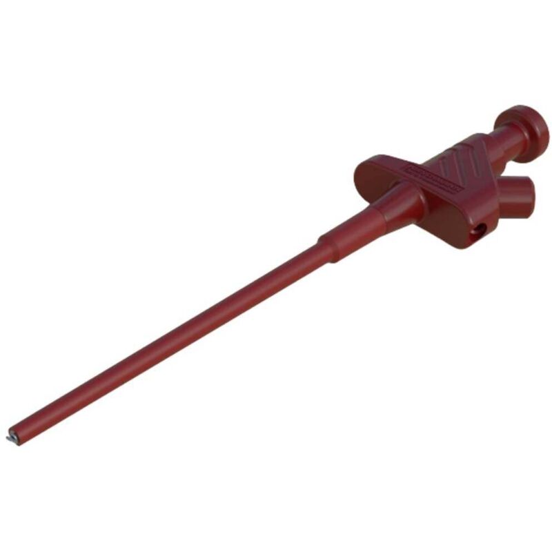 SKS Hirschmann 930113101 KLEPS 30 Mini Red Clamp 4mm Jack CAT I