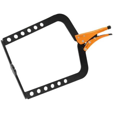 GRIP-ON grip-on-g134-20-589-sargento de acero escotado (500 mm)