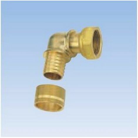 Gripp - Coude écrou flottant Laiton RétiGLISS 3/4" - 16