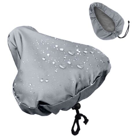 gris - Selle de vélo de plein air imperméable, housse de pluie, accessoires de vélo de sport, housse anti-pou