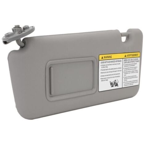 (Gris)Pare-soleil - DILWE - RAV4 2004-2005 - Gris - Miroir intégré - Protection UV