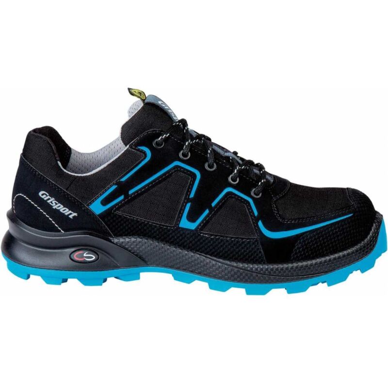 Fp Grisport Sicherheitshalbschuh Enduro 33604 S3 Esd Gr. 44 Schwarz/blau