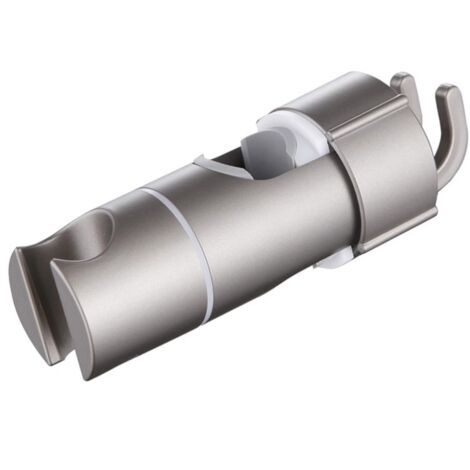 (Gris)Support de douchette 16-27MM à Diamètre Réglable chromé
