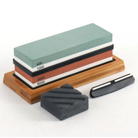 Grit Premium Whetstone Cut Schärfstein-Set, idealer Spitzer