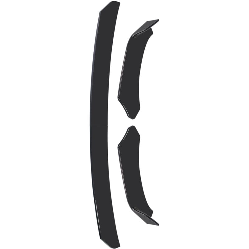 Image of 4-teiliges ABS-Auto-Frontstoßstangenlippen-Kit Universal-Kinnspoiler-Splitter