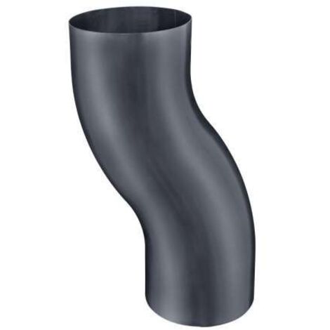 GRÖMO ALUSTAR Sockelknie Anthrazit ø80, SX (glatt), 82651
