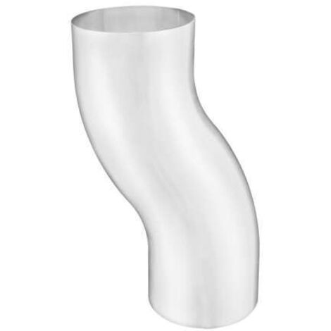 GRÖMO ALUSTAR Sockelknie Weiß ø100, SX (glatt), 82664