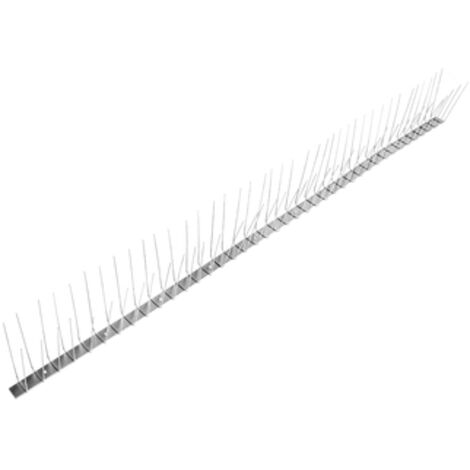 GRÖMO® Edelstahl Taubenschutz 2-reihig 1m, 54169