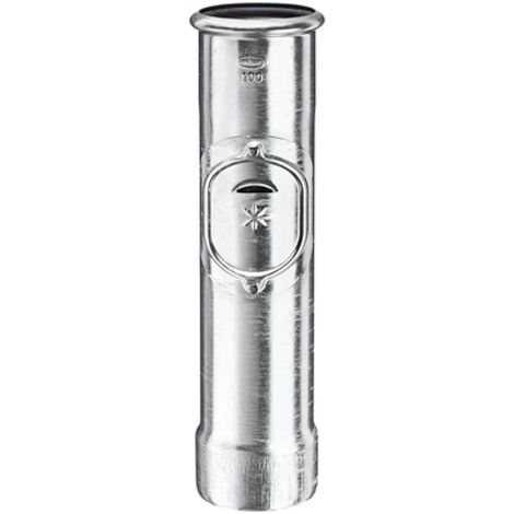 GRÖMO® Verzinktes GRÖMO® Standrohr ø100/500 mit geschlitztem Deckel, 97323