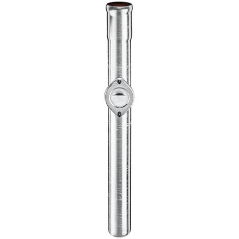 GRÖMO® Verzinktes Standrohr ø100/1000 mit Deckel geschlitzt, 97647