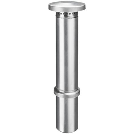 GRÖMO® Zink Dunstrohr ø100 mit Dunsthut, 63612
