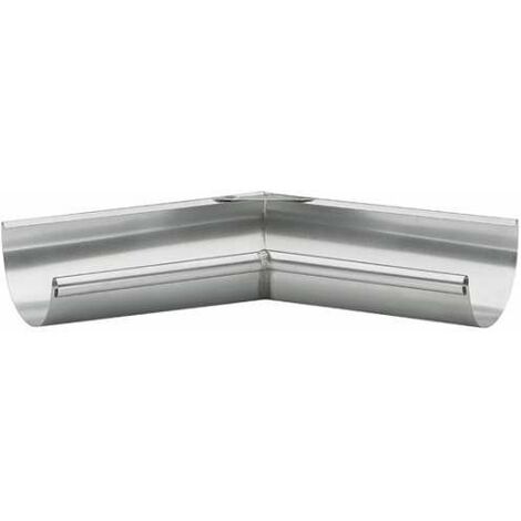 GROMO GRÖMO ZINK Rinnenwinkel 135° TITANZINK halbrund Inneneck 333 gelötet, 63493