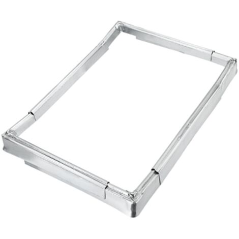 GRÖMO® Zink Überhangsteckrahmen 4 Eckteile (2 LK + 2 KL), 62791