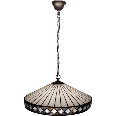 Größere Deckenpendelleuchte mit Kettendurchmesser 45 cm der Ilumina-Serie