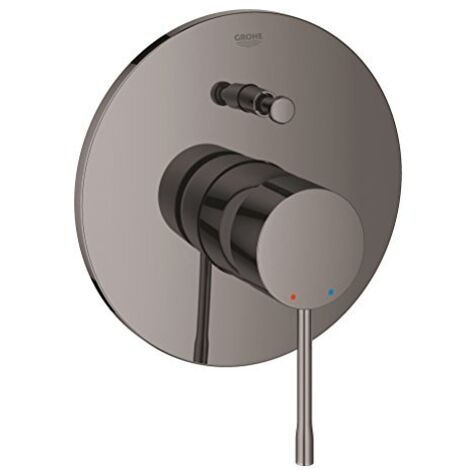 Grohe 19285A01 Miscelatore Monocomando per Vasca-Doccia, Hard Graphite
