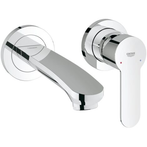 Grohe 19571002 Miscelatore a Parete per Lavabo Serie Eurostyle Cosmopolitan 195, Cromo