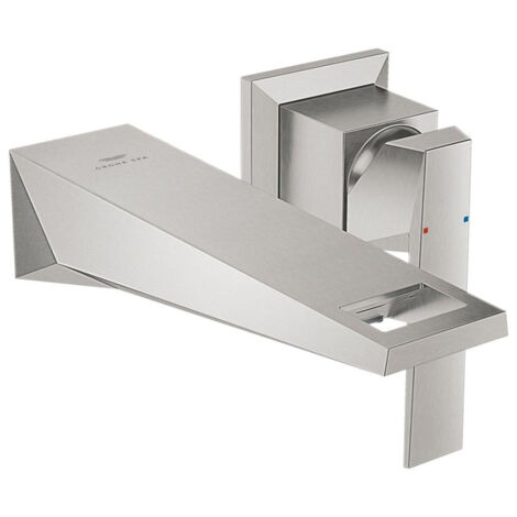 GROHE 2-L-WT-Wandbatt. Allure Brilliant 29402 FMS Ausladung 161mm supersteel, 29402DC0