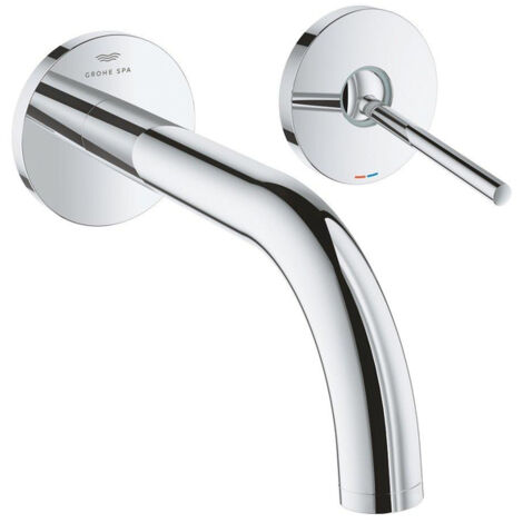 GROHE 2-L-WT-Wandbatterie Atrio 29410 FMS Ausladung 185mm chrom, 29410000