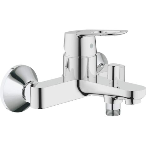 Grohe 23341000 Miscelatore Vasca Esterno Senza Dotazione Bauloop, Cromo, 1/2 Pulgadas