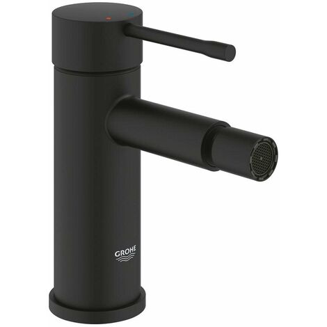 GROHE 24 395 KF1 ESSENCE Grifo Monomando Bidé Negro Mate