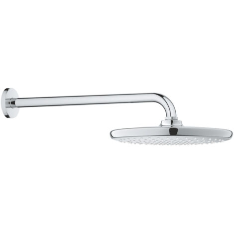 GROHE 26 663 000 TEMPESTA 250 Conjunto de ducha con brazo mural 380 mm, 1 chorro Cromo - ref: 26 663 000