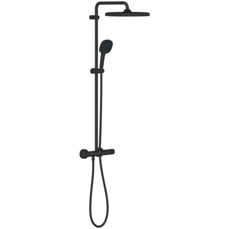 GROHE 26 689 243 TEMPESTA 250 Grifo Gran Ducha Termostático Negro Mate - ref: 26 689 243