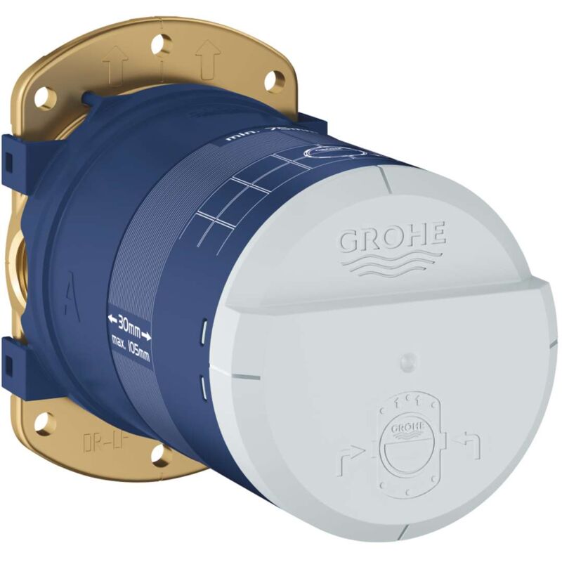 Unité d&39installation Rainshower 26483000 profondeur d&39installation 75-105mm, pour Kopfbrausen - Grohe