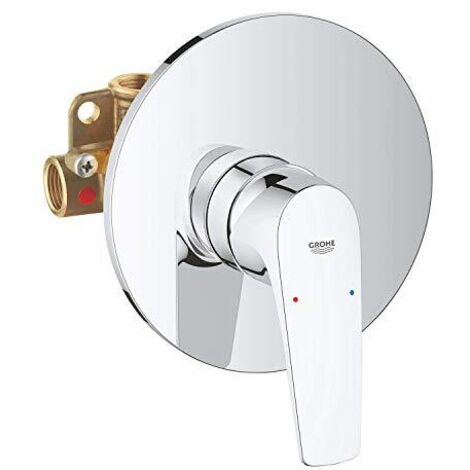 Grohe 29116000 Start Flow Miscelatore Monocomando per Doccia, Nero