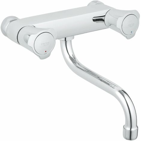 Grohe 31182001 - Miscelatore bicomando per Lavello, modello Costa L, installazione a Parete [Vecchio Modello]