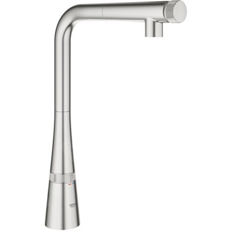 Grohe 31593DC2 Smartcontrol Mitigeur Évier, Supersteel