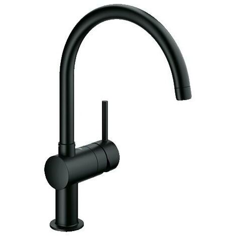GROHE 32 917 KS0 MINTA Monomando Fregadero Color Negro - ref: 32 917 KS0