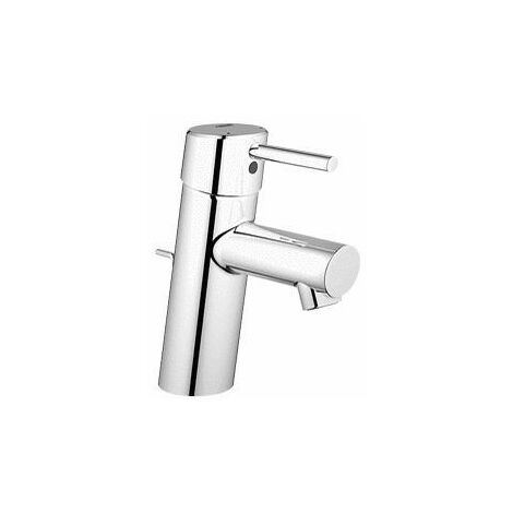 main image of "Grohe 32202 10L Concetto Basin Mixer with Pop-up Waste Chrome 3220210L"