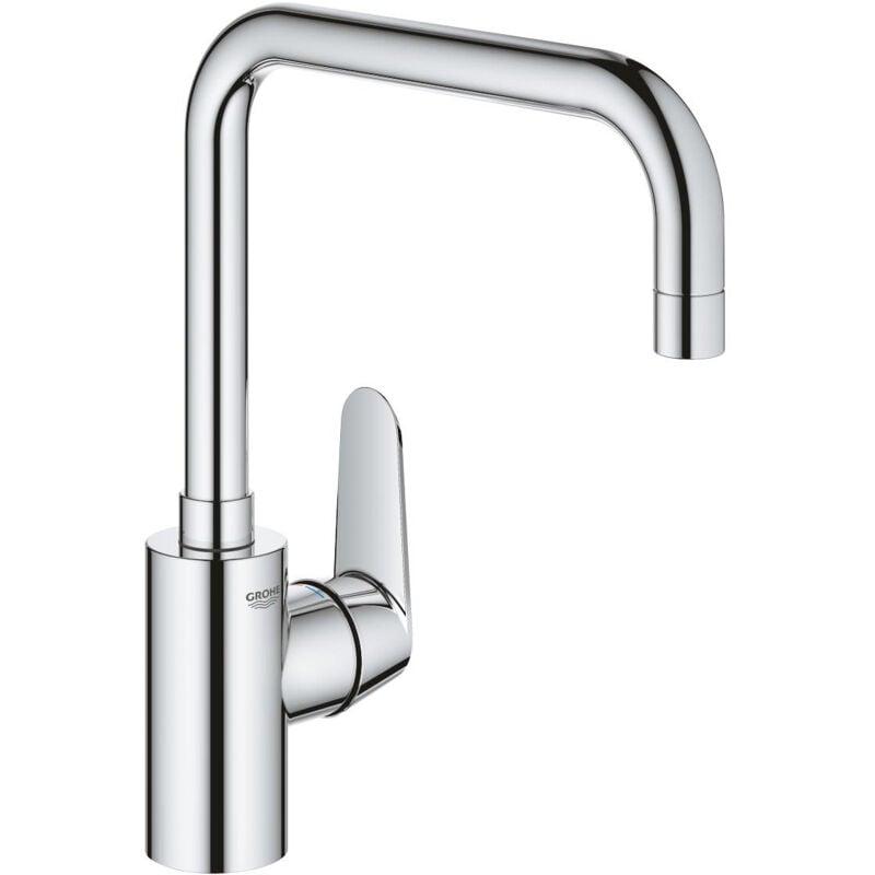 Mitigeur monocommande évier Grohe Eurodisc Cosmopolitan chromé - 32259003