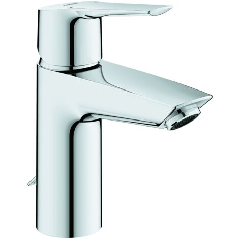 GROHE 32277002 Quickfix Start, Miscelatore Monocomando per Lavabo Taglia S, Catenella Rientrabile, Strumento di Installazione Incluso, Cromo