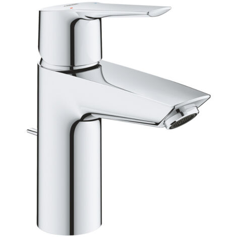 Grohe 32559002 Start Miscelatore monocomando per Lavabo a valvola con set di piletta QuickFix Strumento di installazione 3 in 1 incluso  Limitatore di temperatura Cromo