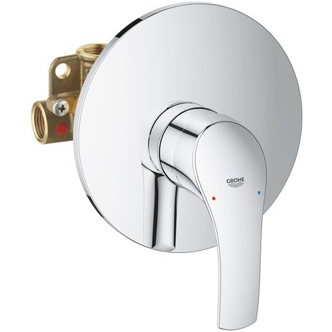 Rubinetto Monocomando Per Doccia.Grohe 33556002 Eurosmart Miscelatore Monocomando Per Doccia Cromo