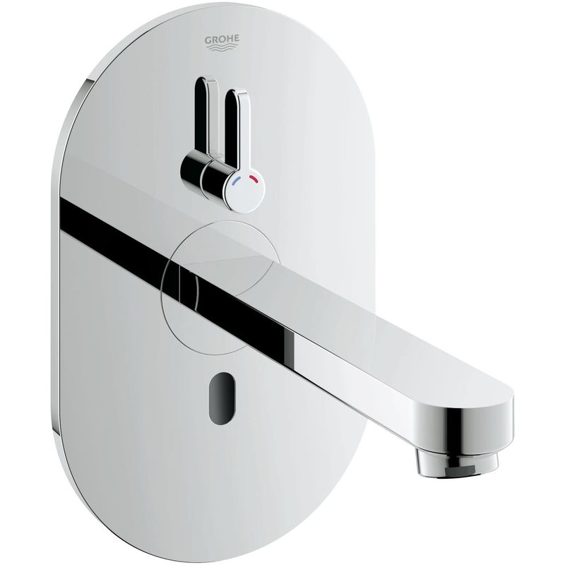 Grohe 36325001 Eurosmart Cosmopolitan E - Miscelatore Elettronico Con Fotocellula Per Lavabo, Alimentatore Incluso, Cromo - 4