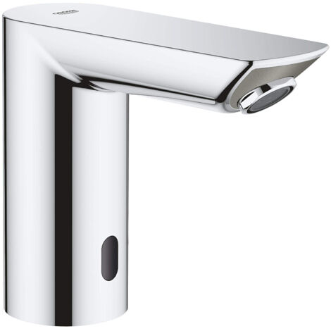 Grohe 36452000 Baucosmo Rubinetto Elettronico per Lavabo con Comando ad Infrarossi, Nero