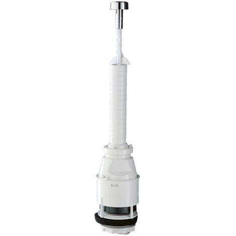 Grohe 37088PI0 - Valvola di scarico per WC con meccanismo completo, colore: argento